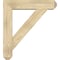 Ekena Millwork Traditional Craftsman Rough Sawn Bracket w/ Offset Brace, Douglas Fir, 8"W x 36"D x 40"H BKT0806X36X40TRA04RDF - alternate 4
